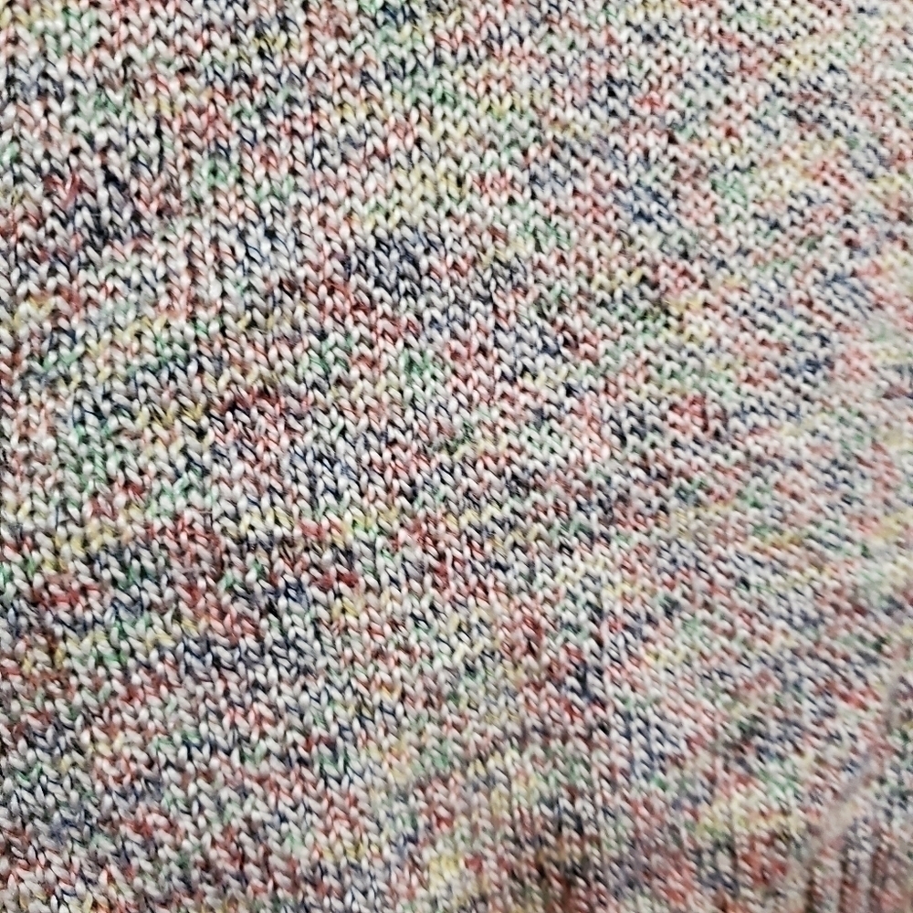 Laura Scott Ribbed Knit Confetti Colored Soft Sweater Size XL - Picture 3 of 10